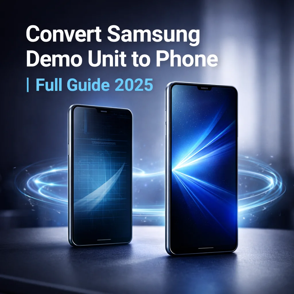 Convert Samsung Demo Unit to Phone | Full Guide 2025