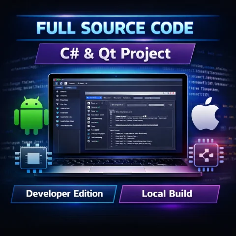 Android 11–16 Service Tool Full Source Code (C# & Qt)