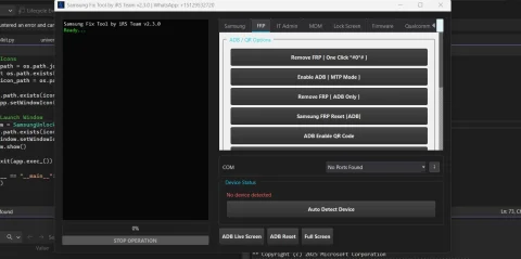 Android 11–16 Service Tool Full Source Code (C# & Qt) 5